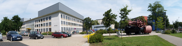 Campus der Otto-von-Guericke-Universität Magdeburg